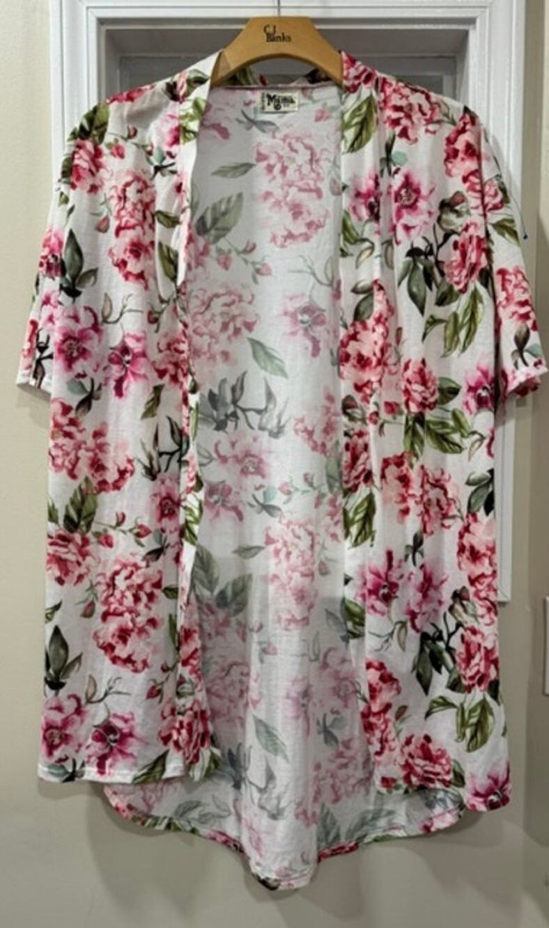 Show Your Mumu Garden Blooms Robe Cover Up Kimono
